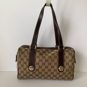 *SOLD Gucci Bag: GG Monogram, Brown